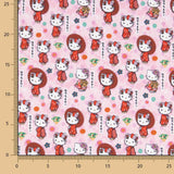 Popeline Hello Kitty Fucisa Lizenz - Ribes y Casals