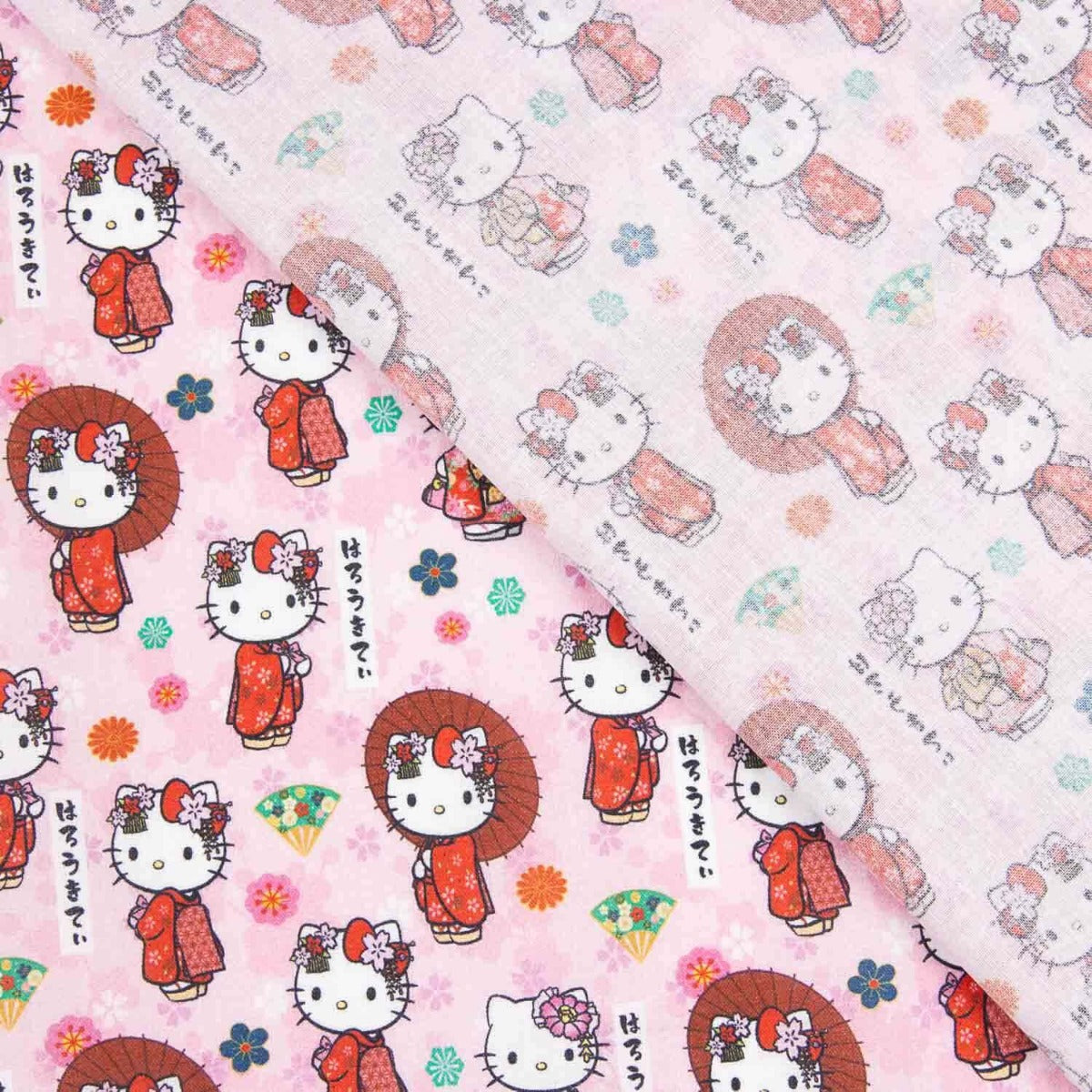 Popeline Hello Kitty Fucisa Lizenz - Ribes y Casals