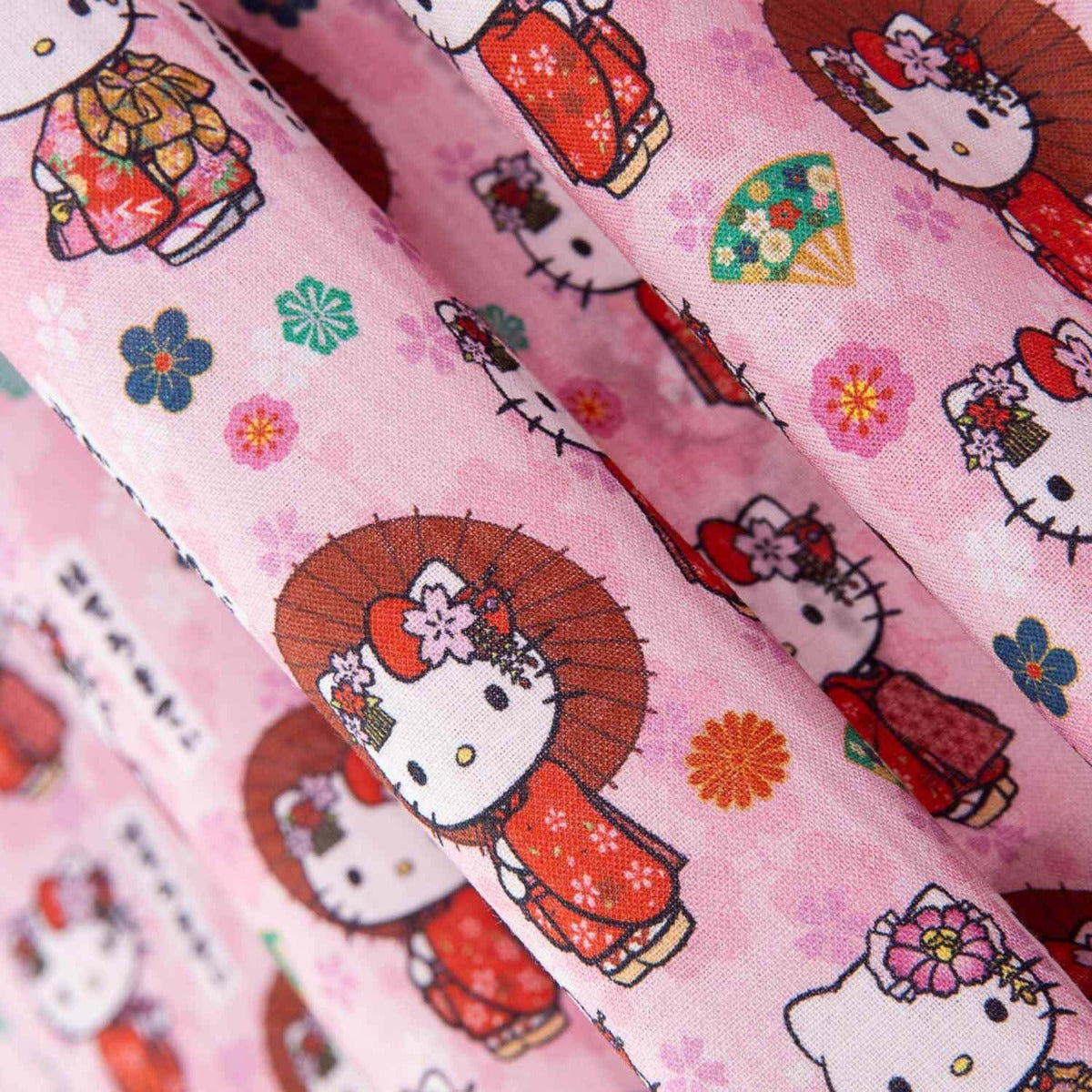 Popeline Hello Kitty Fucisa Lizenz - Ribes y Casals