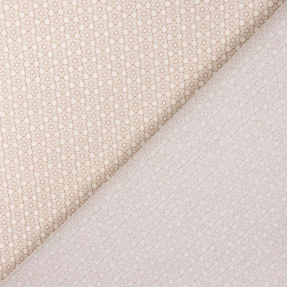 Popeline Margarita Beige - Ribes y Casals