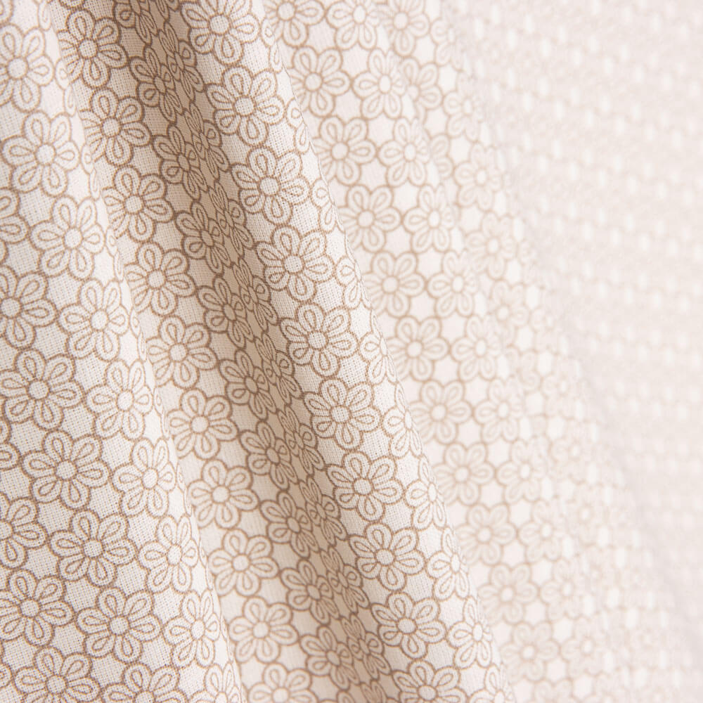 Popeline Margarita Beige - Ribes y Casals