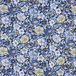 Amerikanische Patchwork Maxi Blume Blau - Ribes y Casals