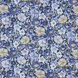 Amerikanische Patchwork Maxi Blume Blau - Ribes y Casals