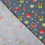 Popeline Weihnachtsgeschenke Blau - Ribes y Casals