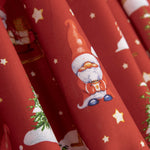 Rote Zwerge Weihnachten Popeline - Ribes y Casals