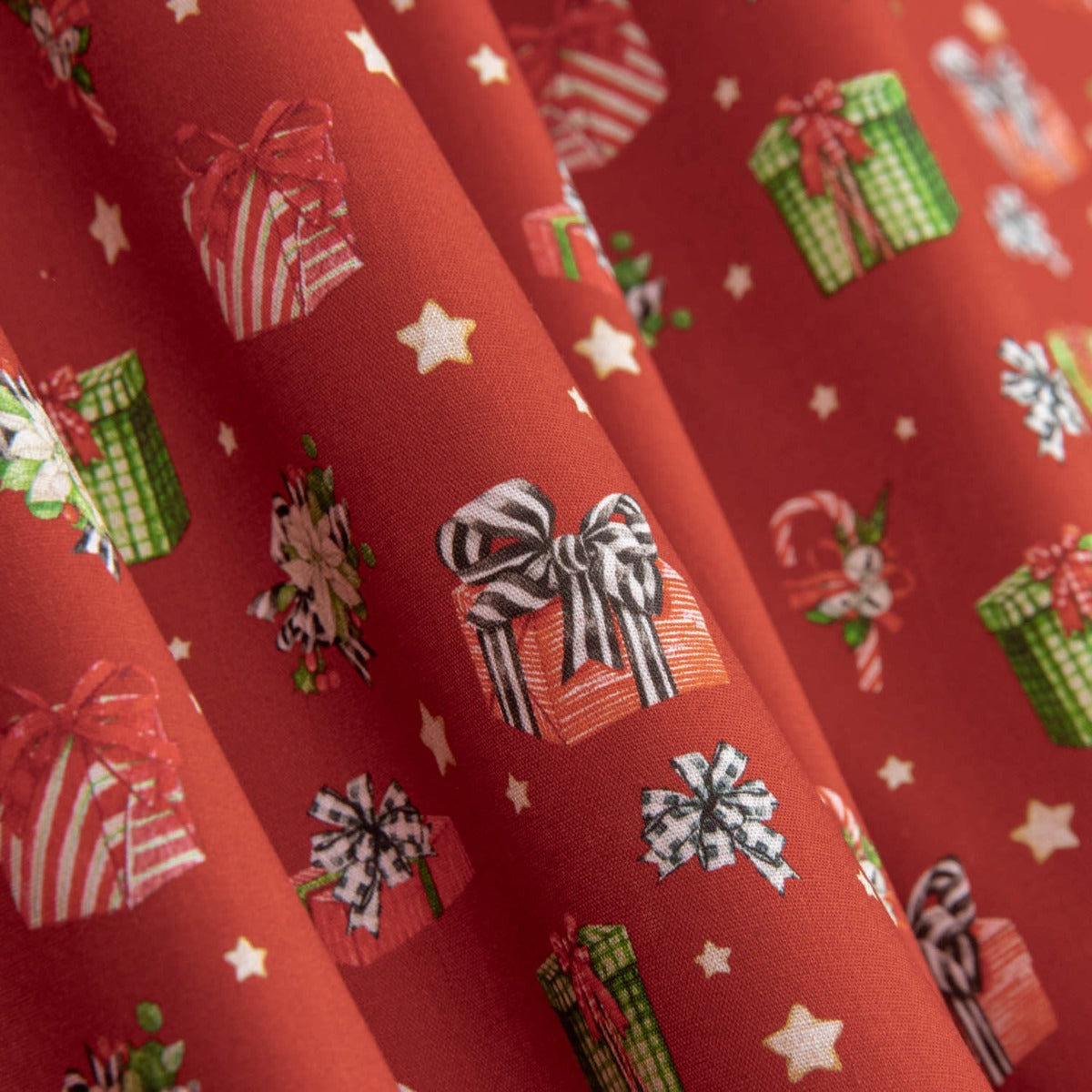 Popeline Weihnachtsgeschenke Rot - Ribes y Casals