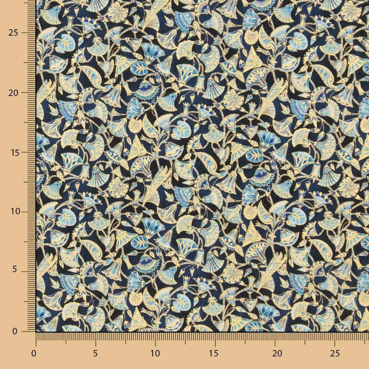 Amerikanisches Patchwork Pai Pai Pai Gold lackiert - Ribes y Casals