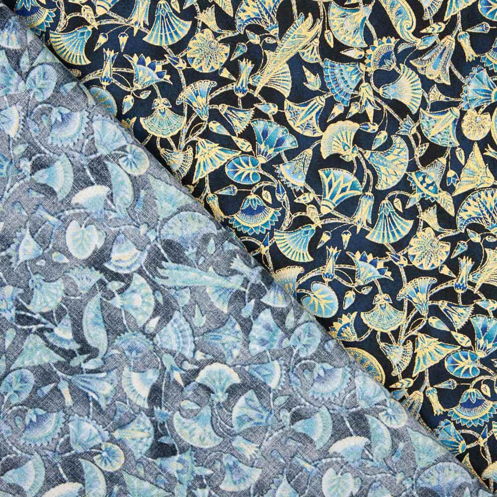 Amerikanisches Patchwork Pai Pai Pai Gold lackiert - Ribes y Casals
