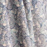Vintage Paisley Popeline Vintage Blau - Ribes y Casals