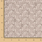 Paisley-Popeline 160 x 150 cm Beige - Ribes y Casals
