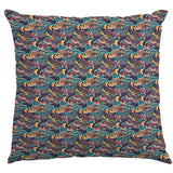 Baumwoll-Popeline Popeline Koi Fish Grün 100 x 140 cm - Ribes y Casals