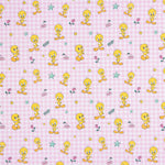 Popeline Baumwolle Tweety Rosa - Ribes y Casals