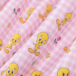 Popeline Baumwolle Tweety Rosa - Ribes y Casals