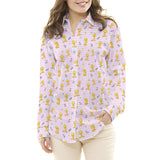 Popeline Baumwolle Tweety Rosa - Ribes y Casals