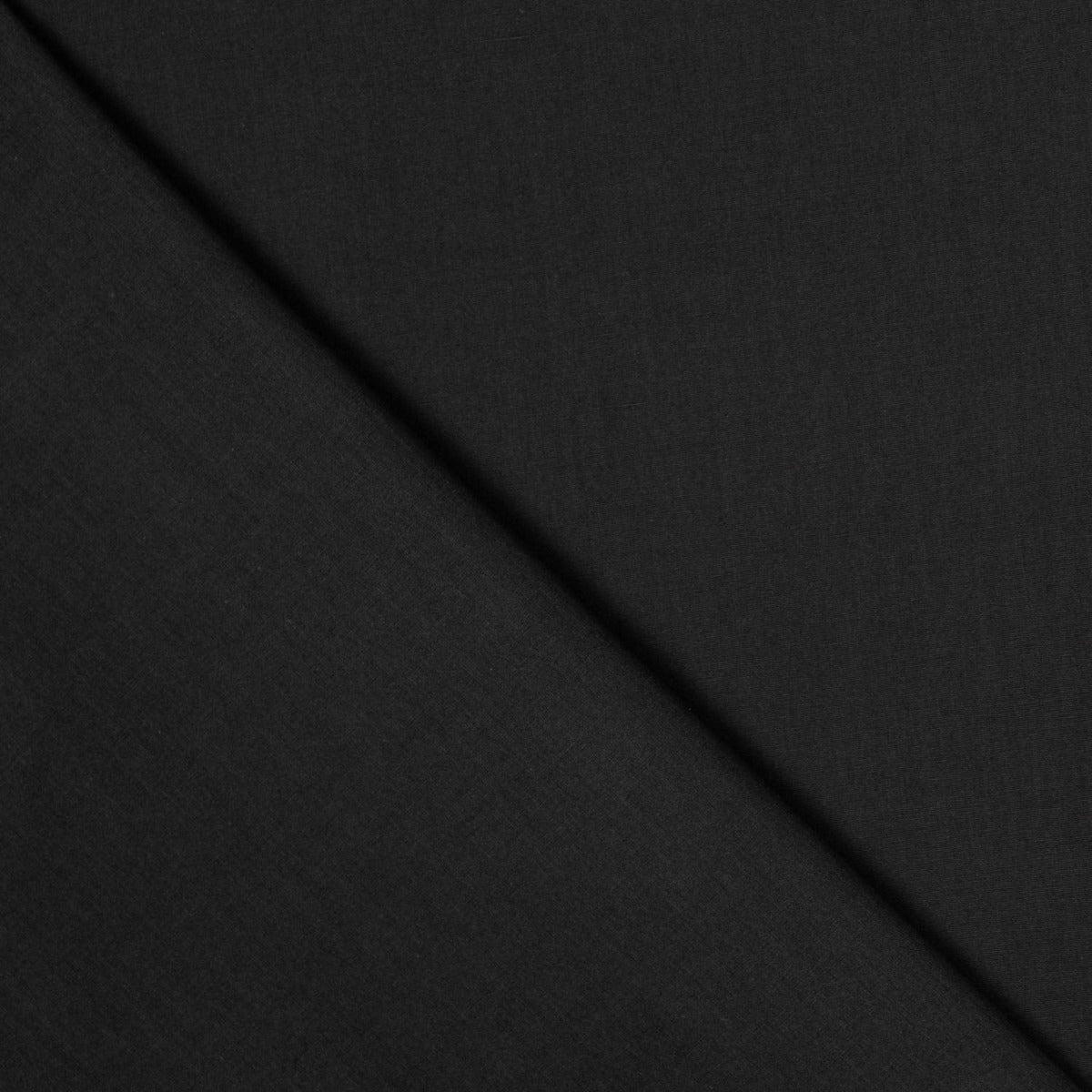 Polyester/Baumwolle Popeline Schwarz - Verschiedene Größen x 150 cm breit - Ribes y Casals
