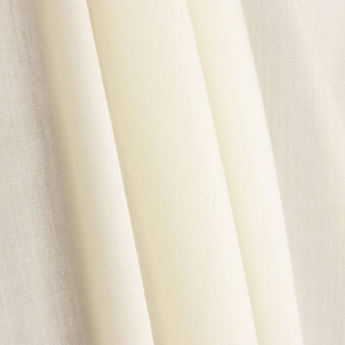 Popeline Polyester/Baumwolle Basic Ecru - Ribes y Casals