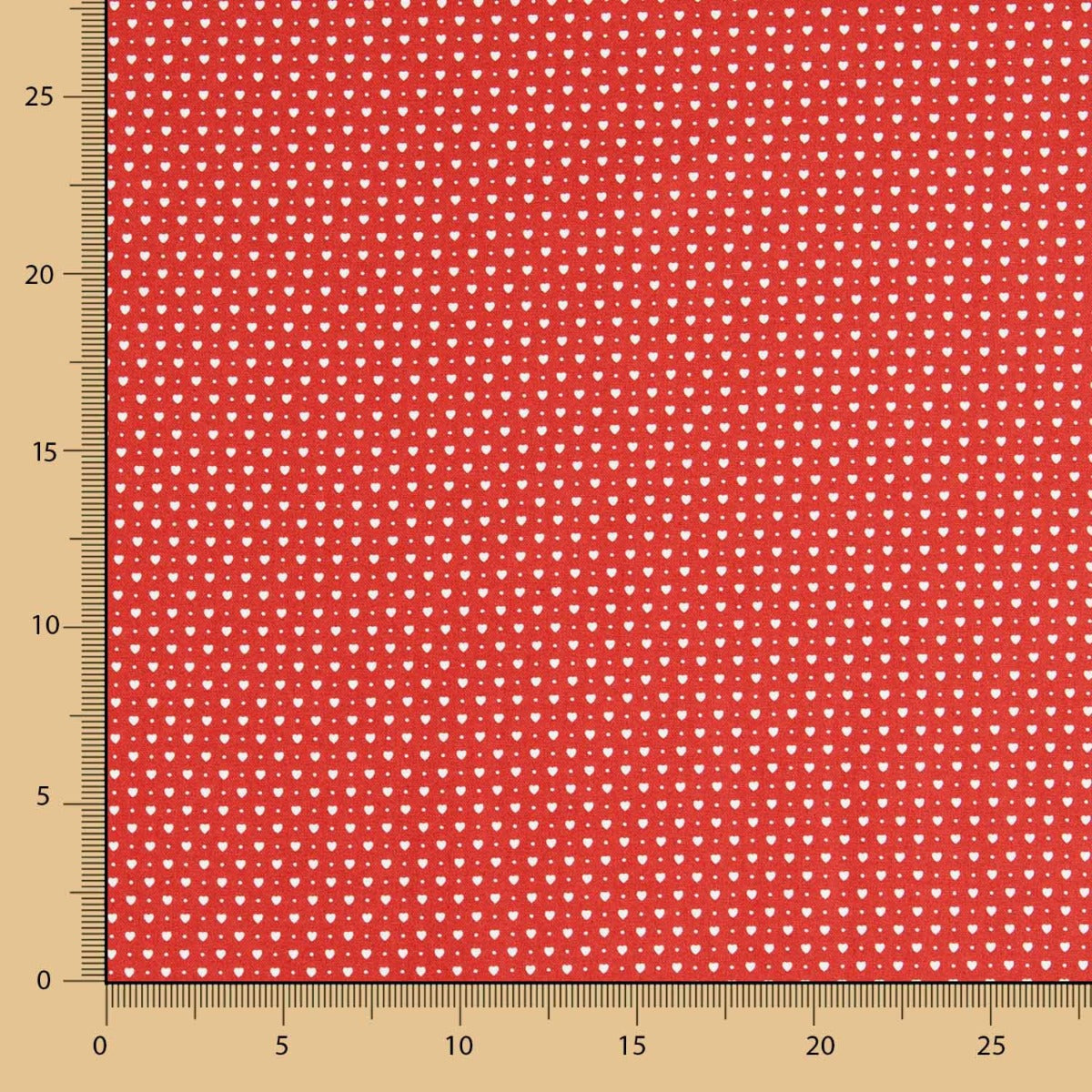 Amerikanisches Patchwork Rotes Herz - Ribes y Casals
