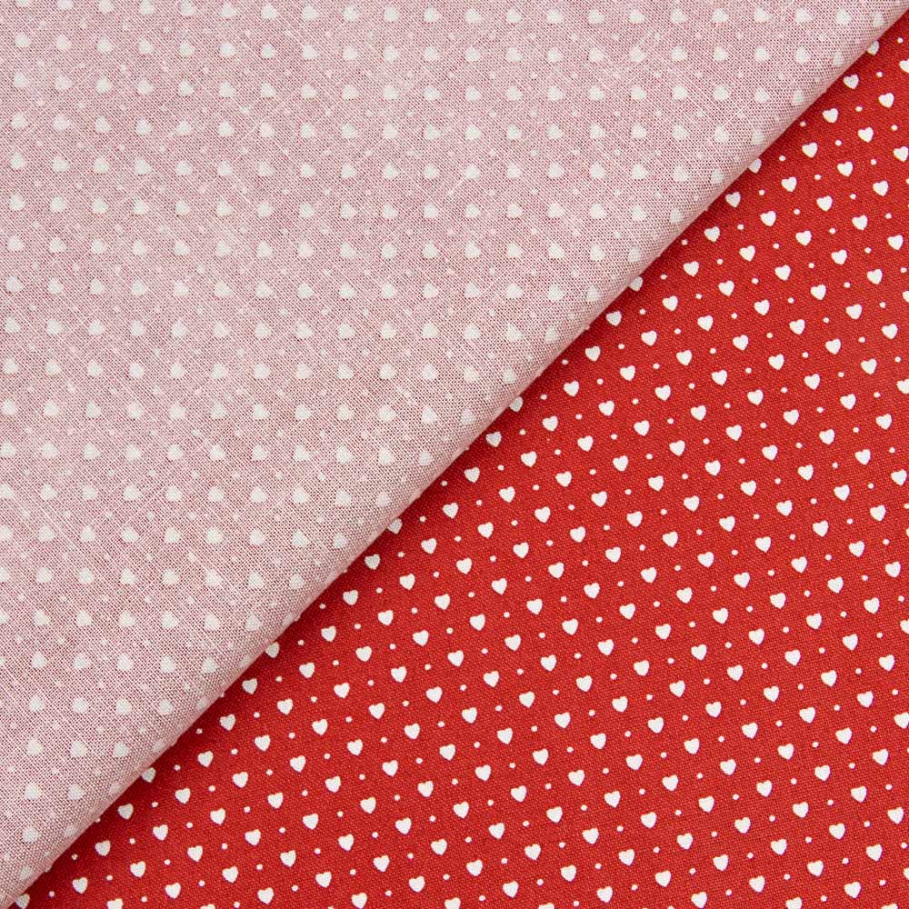 Amerikanisches Patchwork Rotes Herz - Ribes y Casals