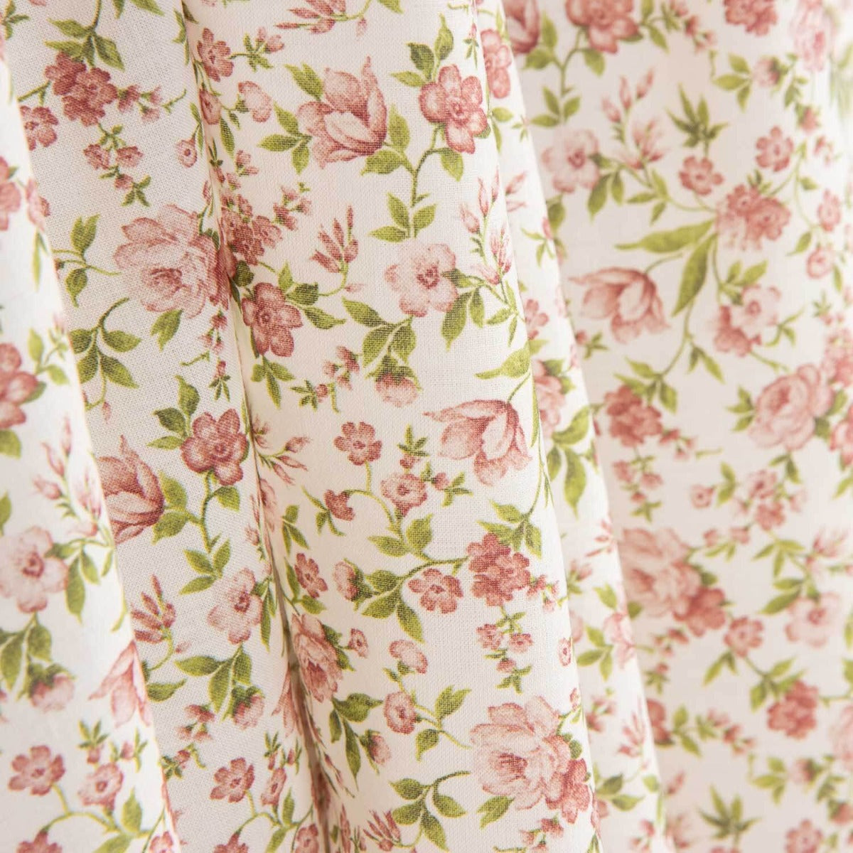 Rosa Popeline im Vintage-Look - Ribes y Casals