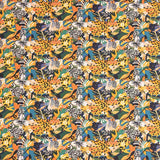 Baumwollpopeline Feline Multicolour - Ribes y Casals