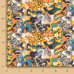 Baumwollpopeline Feline Multicolour - Ribes y Casals