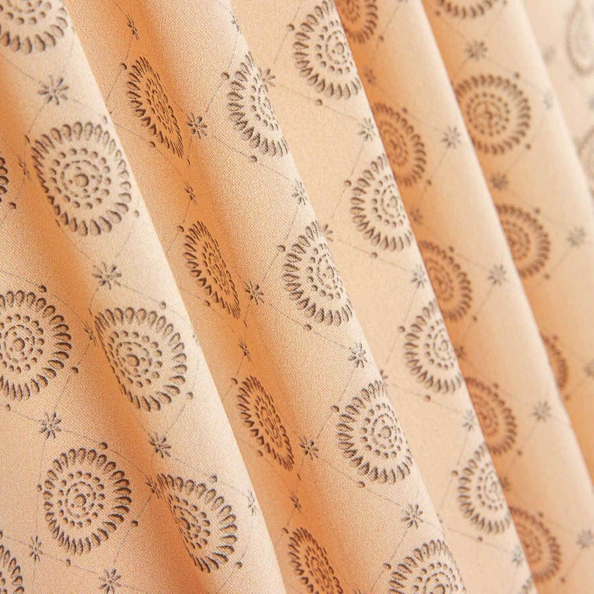 Maya Bedruckte Spandex-Popeline Popeline Druck 95 x 145 cm - Ribes y Casals