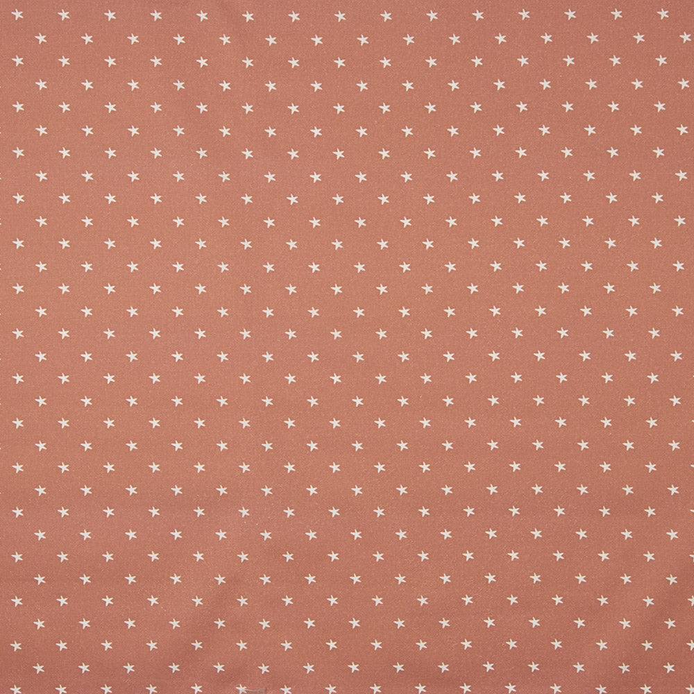 Baumwoll-Popeline Sterne Mini-Sterne Rosa Make-up - Ribes y Casals