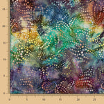 Mehrfarbige Tupfen-Batik - Ribes y Casals