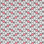 Popeline Baumwolle Cubic Pink - Ribes y Casals
