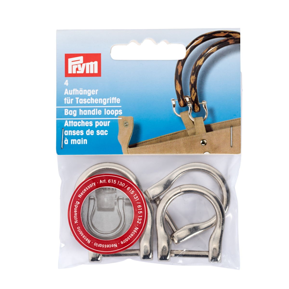 Prym Silber Clip Prym Handtasche - Ribes y Casals