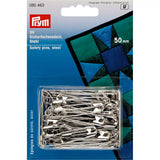 Prym-Sicherheitsnadeln 085463, silberfarben, 50 mm, Nr. 3 – 50er-Pack - Ribes y Casals