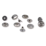 Prym Anorak Druckknöpfe 12 mm silberfarben - Ribes y Casals