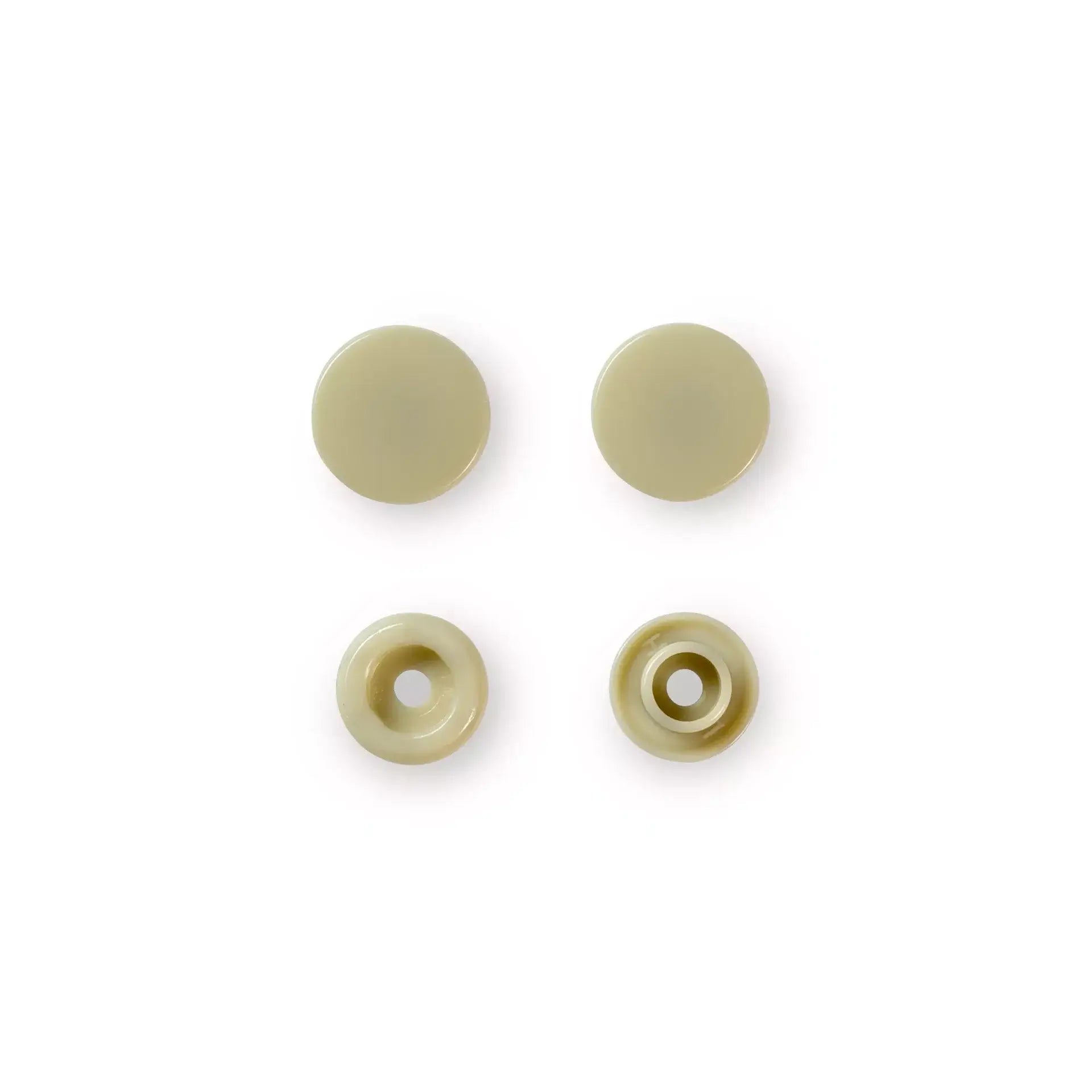 Prym Color Snaps Druckknöpfe 12,4 mm Beige - Ribes y Casals