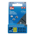 Remaches Tubulares Prym 403170 Plateados 3-4 mm – 25 Unidades - Ribes y Casals