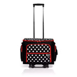 Nähmaschinen-Rollwagen Polka Dots Schwarz - Ribes y Casals