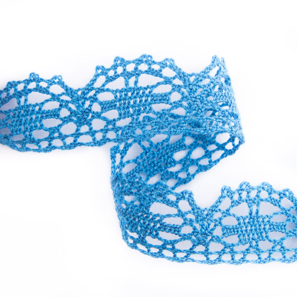 Spitze 4146 Blau Denim 03 - Ribes y Casals