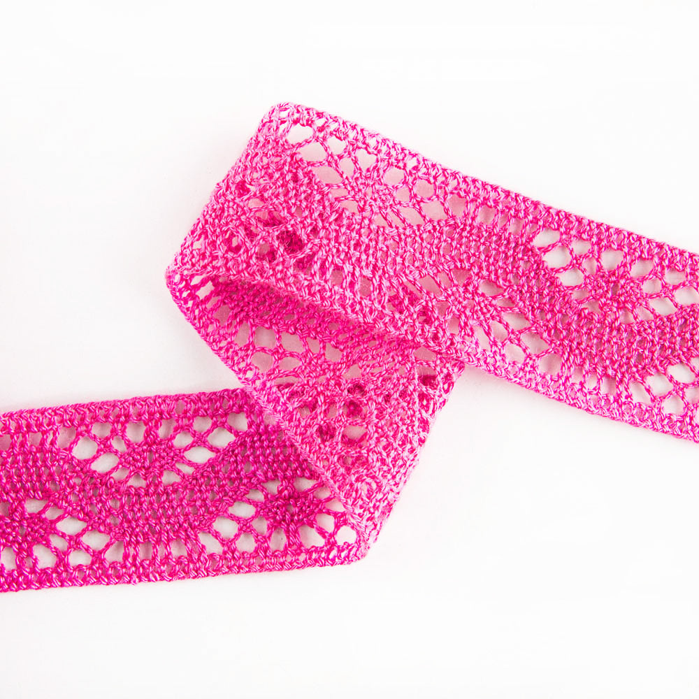 Spitze 44115 Fuchsia 021 - Ribes y Casals