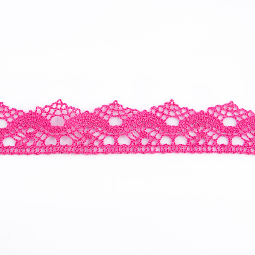 Spitze 4442 Fuchsia - Ribes y Casals