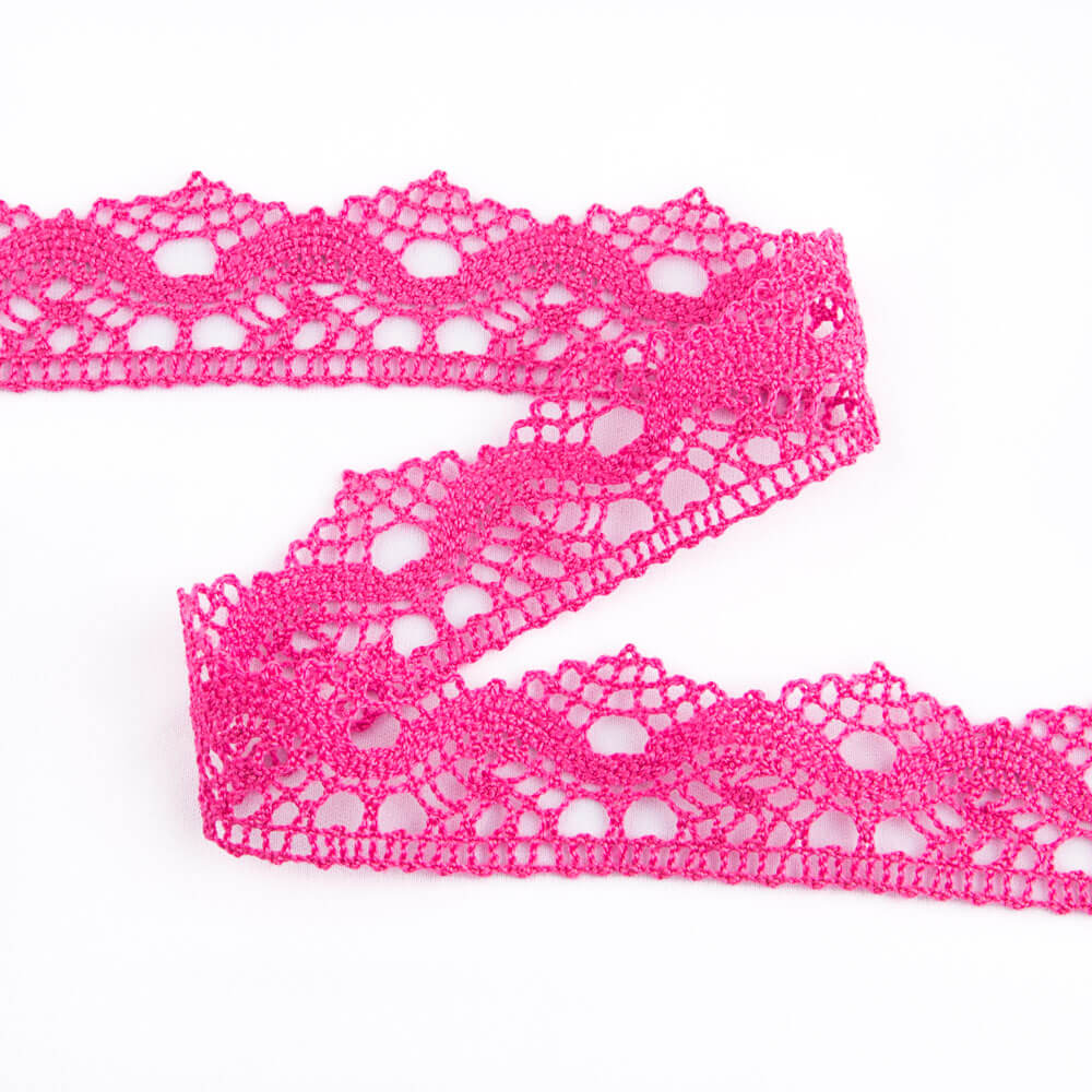 Spitze 4442 Fuchsia - Ribes y Casals