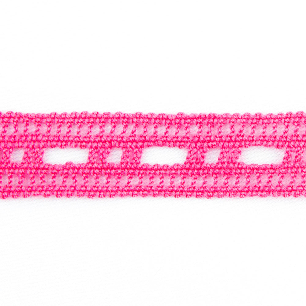 Spitze 4665 Rosa Chicle 21 - Ribes y Casals