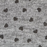 Grauer Glitzer-Fleece-Strick - Ribes y Casals