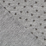 Grauer Glitzer-Fleece-Strick - Ribes y Casals