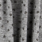 Grauer Glitzer-Fleece-Strick - Ribes y Casals