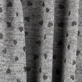 Grauer Glitzer-Fleece-Strick - Ribes y Casals