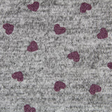 Violettes Glitzerfleece-Strickmuster - Ribes y Casals