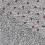Violettes Glitzerfleece-Strickmuster - Ribes y Casals