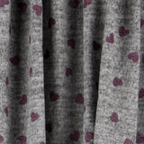 Violettes Glitzerfleece-Strickmuster - Ribes y Casals
