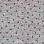 Violettes Glitzerfleece-Strickmuster - Ribes y Casals