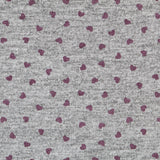 Violettes Glitzerfleece-Strickmuster - Ribes y Casals