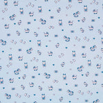 Gestrickte Baumwolle Farm Blau - Ribes y Casals
